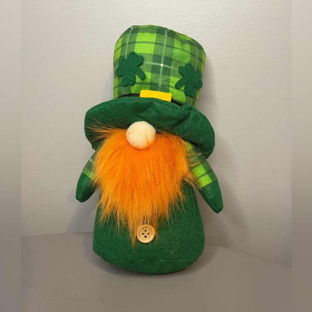 8” Leprechaun Gnome Indoor St. Patrick’s Day Decor